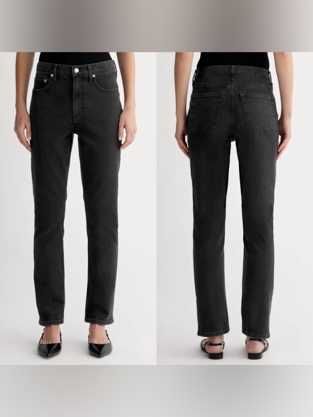 Everlane The Original Cheeky Crop Jean Organic Cotton